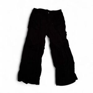 H&M Size 12 Cargo Pants Black Womens